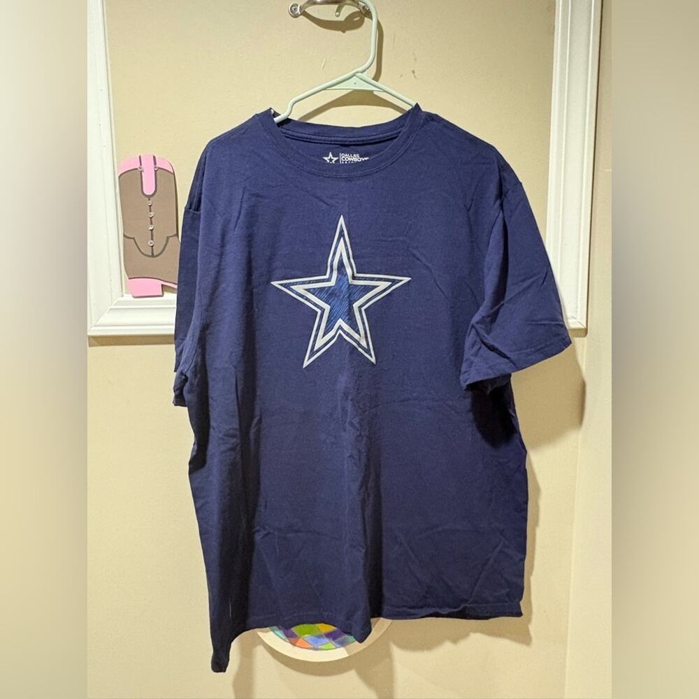 NFL Dallas‎ Cowboys Navy Blue Authentic Shirt XL